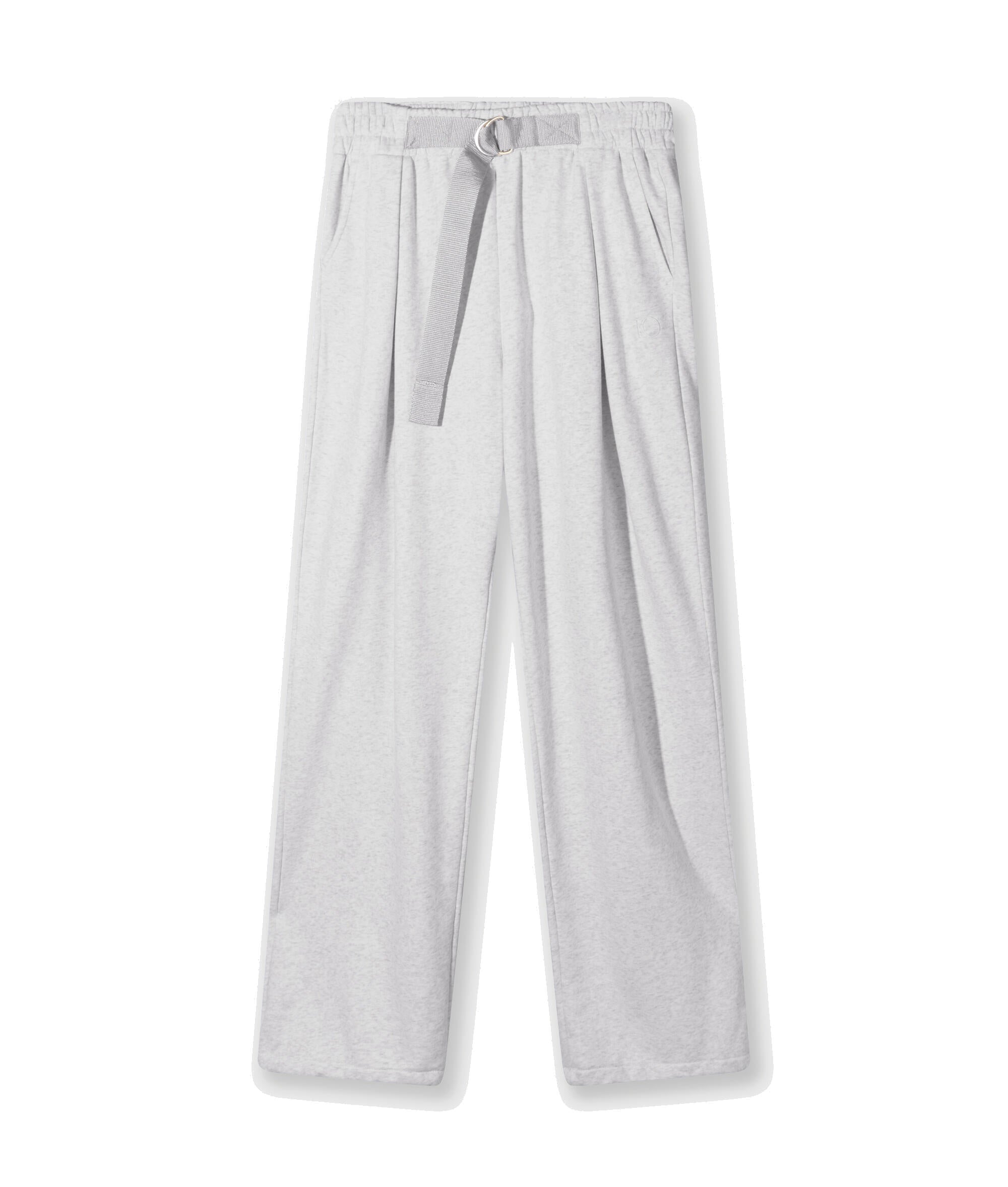 Joggpants Relaxed Fit - 4024-white grey melee - Grau