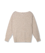 Strickpullover aus Woll-Mix - 1130-earth - Beige