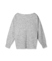 Strickpullover aus Woll-Mix - 4001-light grey melee - Grau