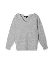Strickpullover aus Woll-Mix - 4001-light grey melee - Grau