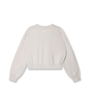 Sweatshirt cropped aus Baumwolle - 1306-cleansing kit - Beige