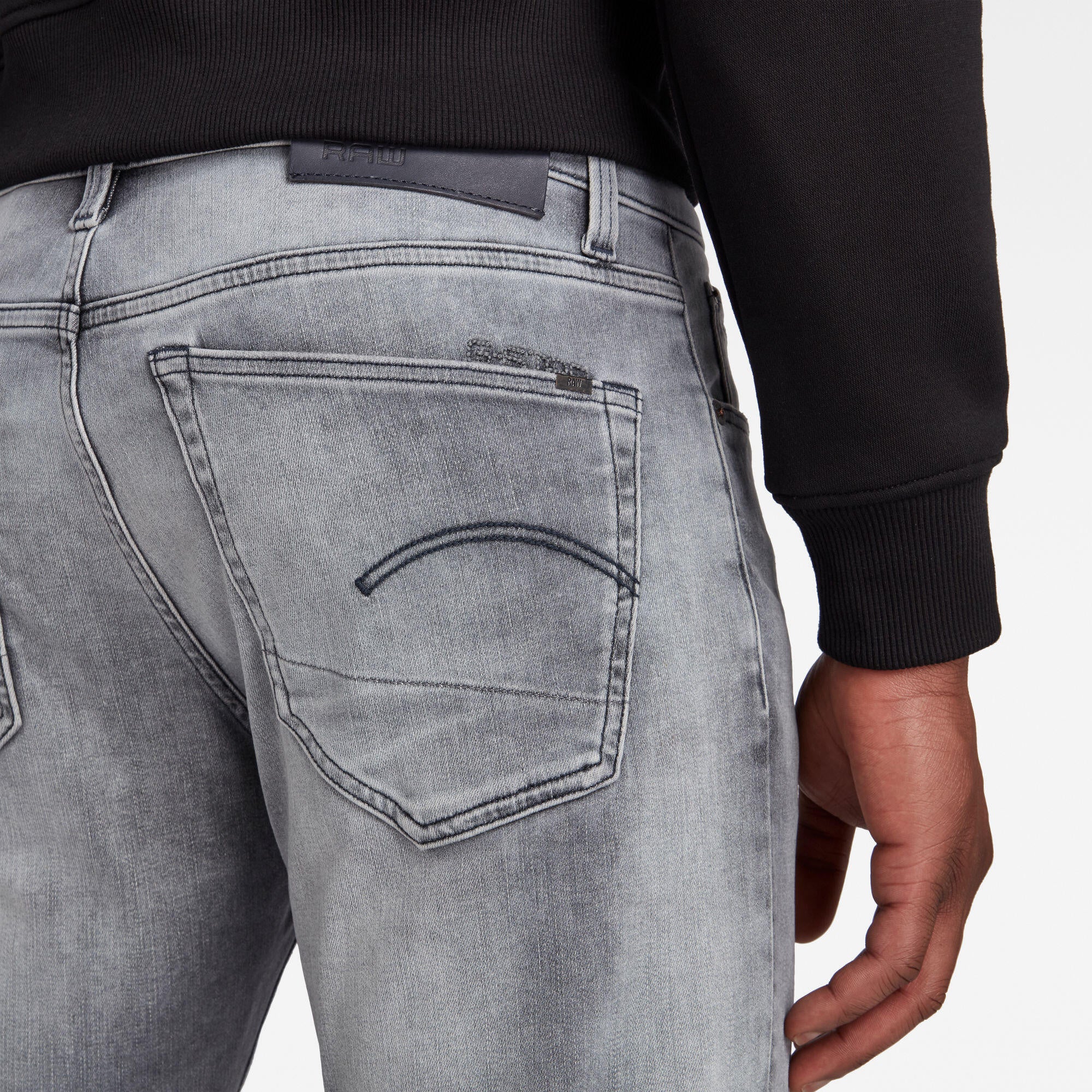 Jeans Slim Fit - C464-sun faded glacier grey - Grau