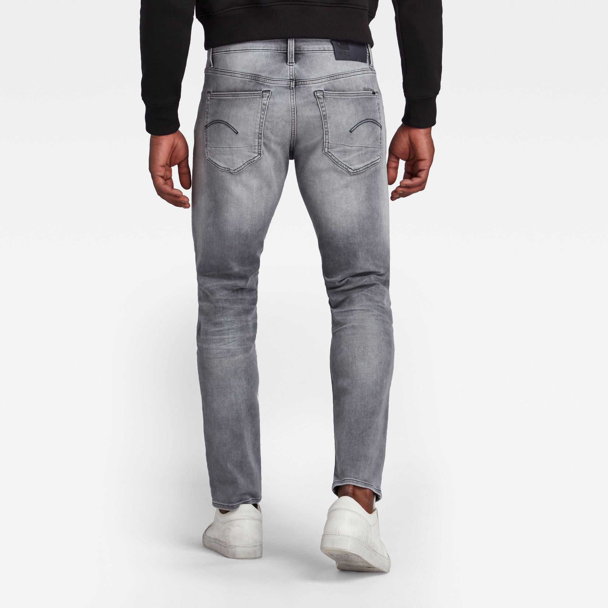 Jeans Slim Fit - C464-sun faded glacier grey - Grau