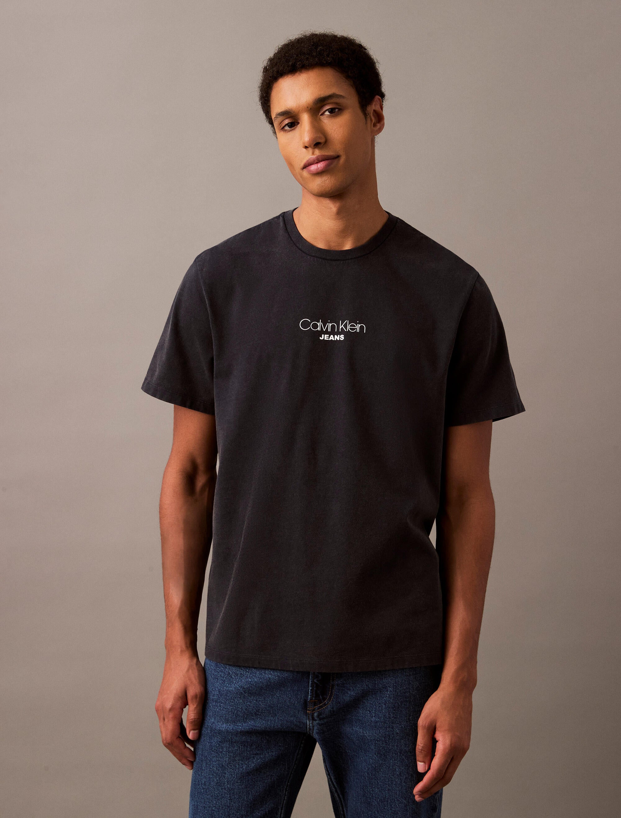 T-Shirt aus Baumwolle - CJM-BLUE - Blau