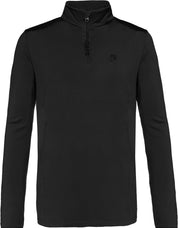 Funktionsshirt 1/4 Zip - 290-True Black - Schwarz