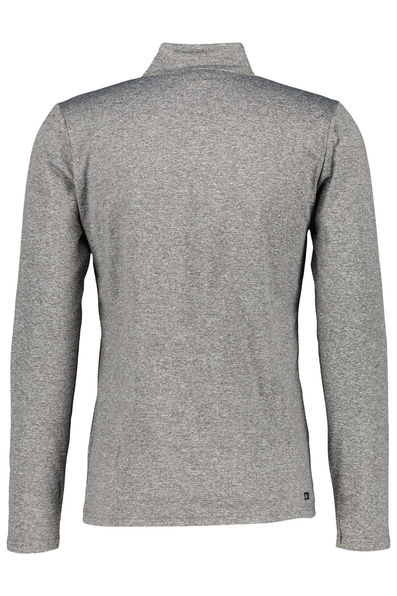 Funktionsshirt 1/4 Zip - 592-Dark Grey Melee - Grau