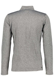 Funktionsshirt 1/4 Zip - 592-Dark Grey Melee - Grau