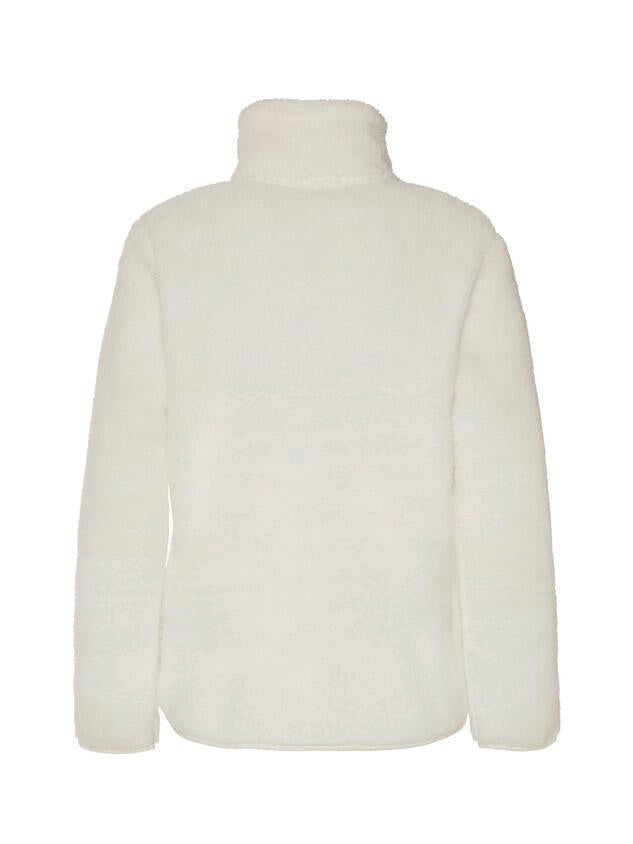 Fleecejacke RIRI JR - 401-Seashelloffwhite - Weiß