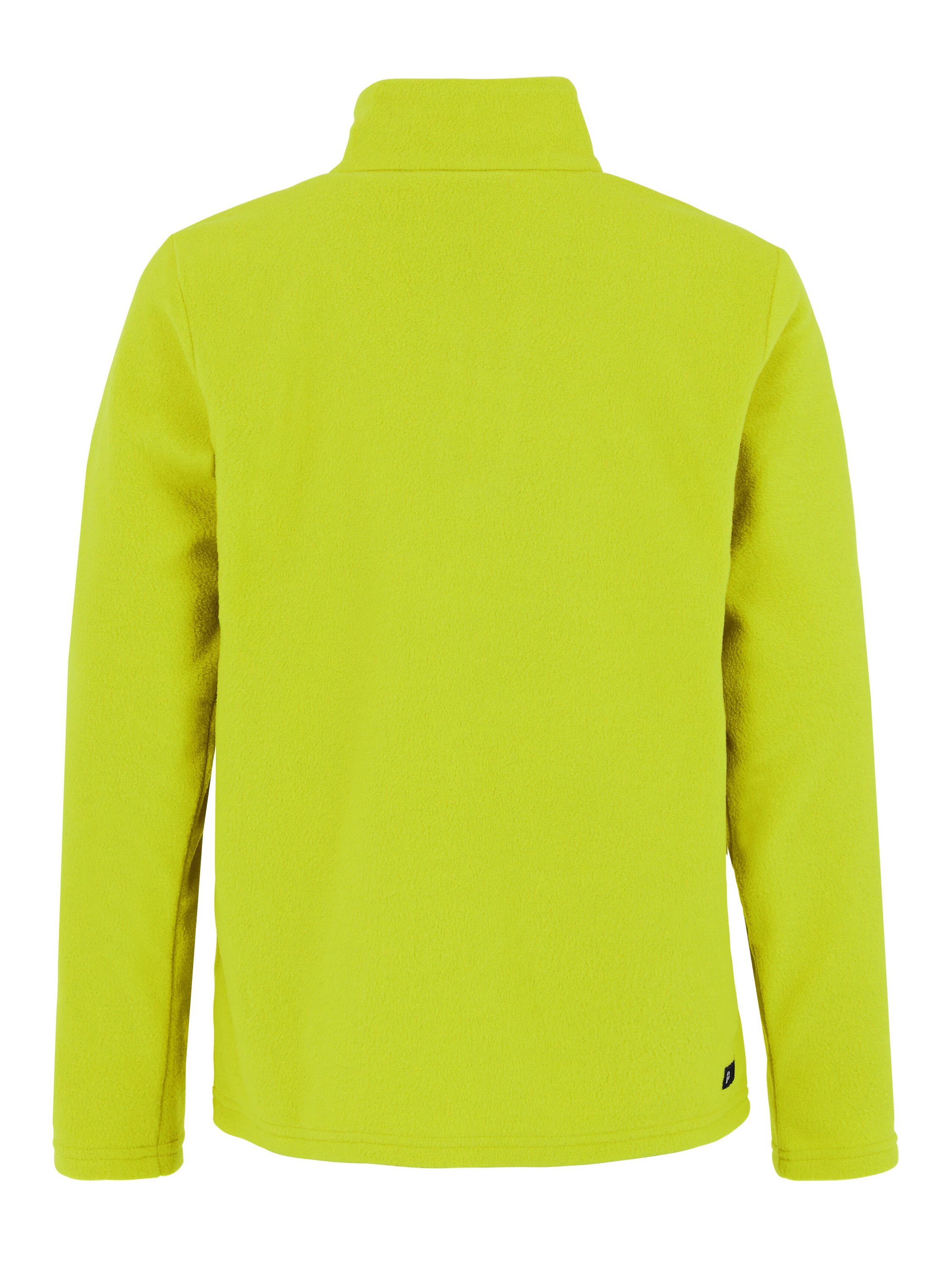 Fleecejacke mit 1/2 Zip - 456-Limone - Gelb