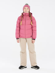 Skijacke PRTLILOU JR - 840-Rose Dust - Rosa