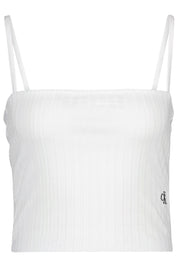 Tanktop Bauchfrei - YAF-WHITE - Weiß