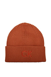 Ripp-Mütze mit Logo-Stick - GAP-BROWN - Orange