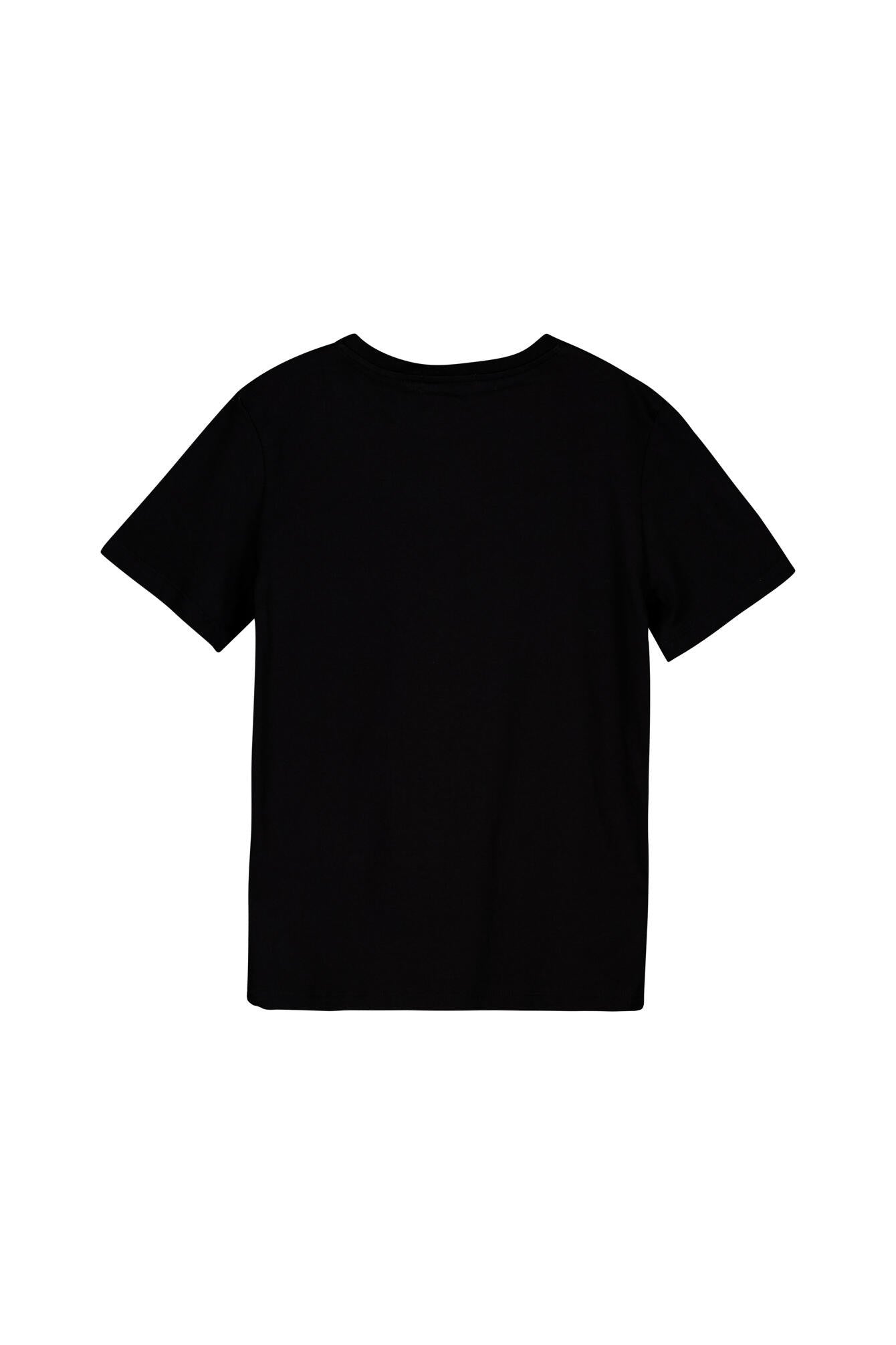 T-Shirt mit Logoprint - BEH-BLACK - Schwarz