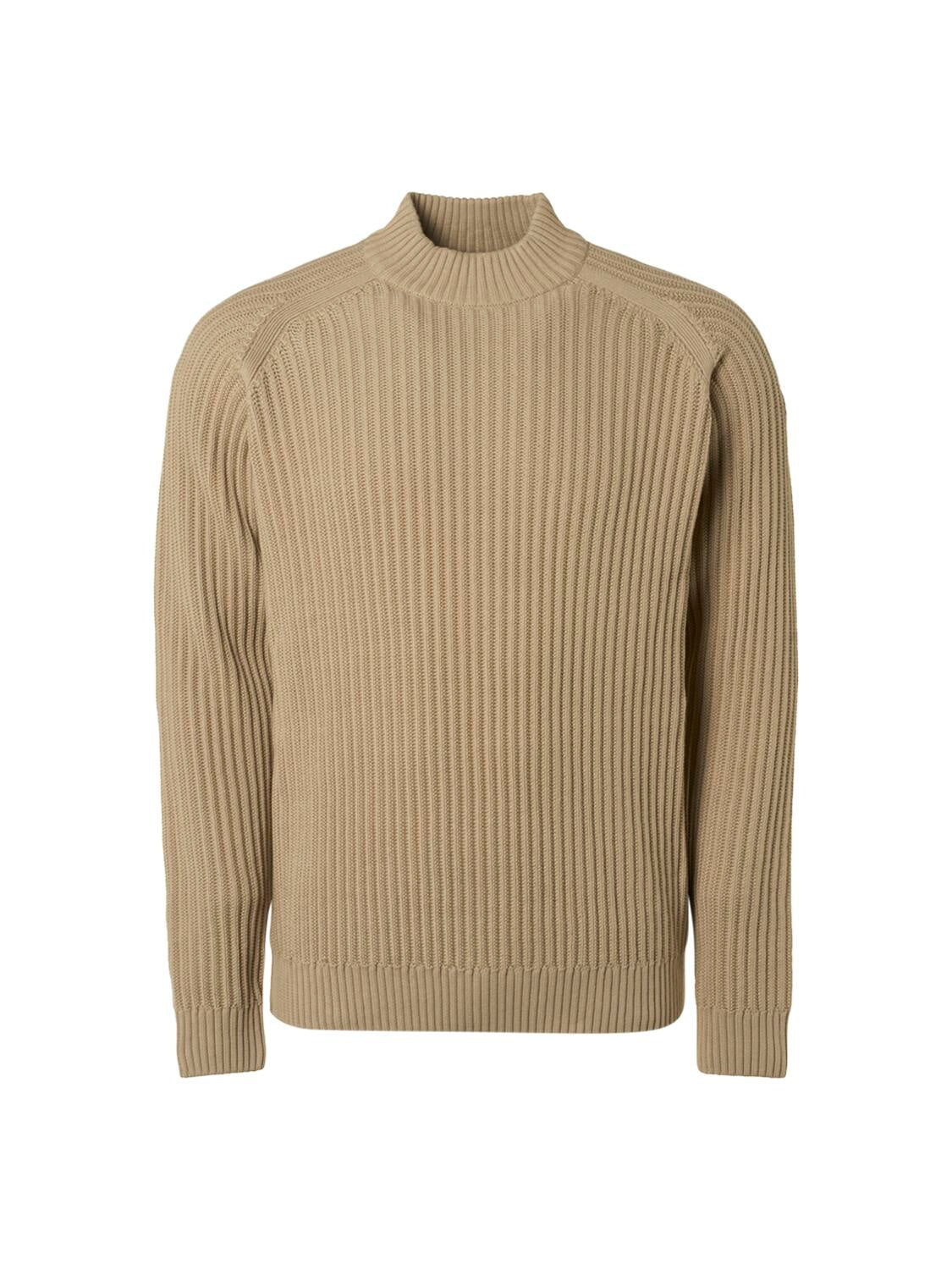 Strickpullover - 014-Stone - Beige