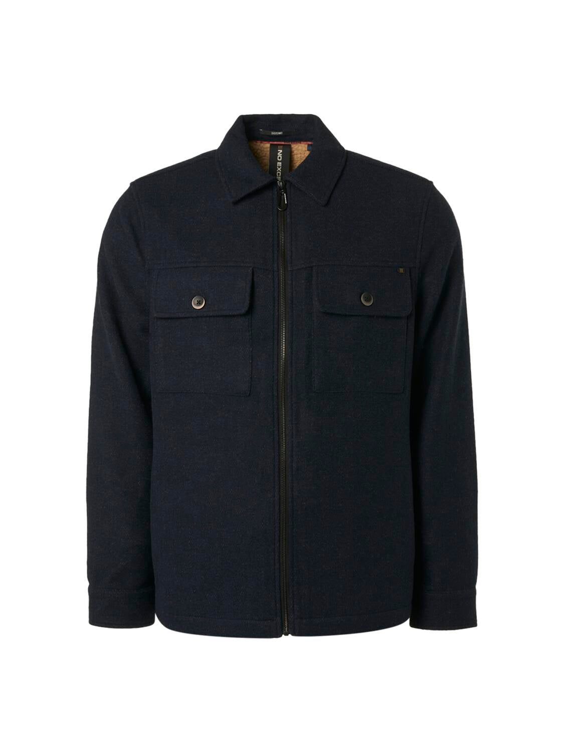 Overshirt-Übergangsjacke - 029-Ink - Blau