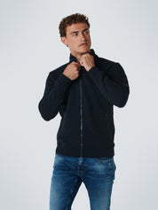 Sweatjacke - 029-Ink - Blau