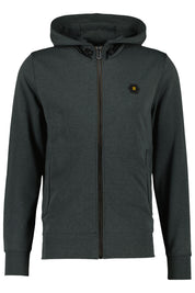 Sweatjacke - 124-Dark Steel - Grau