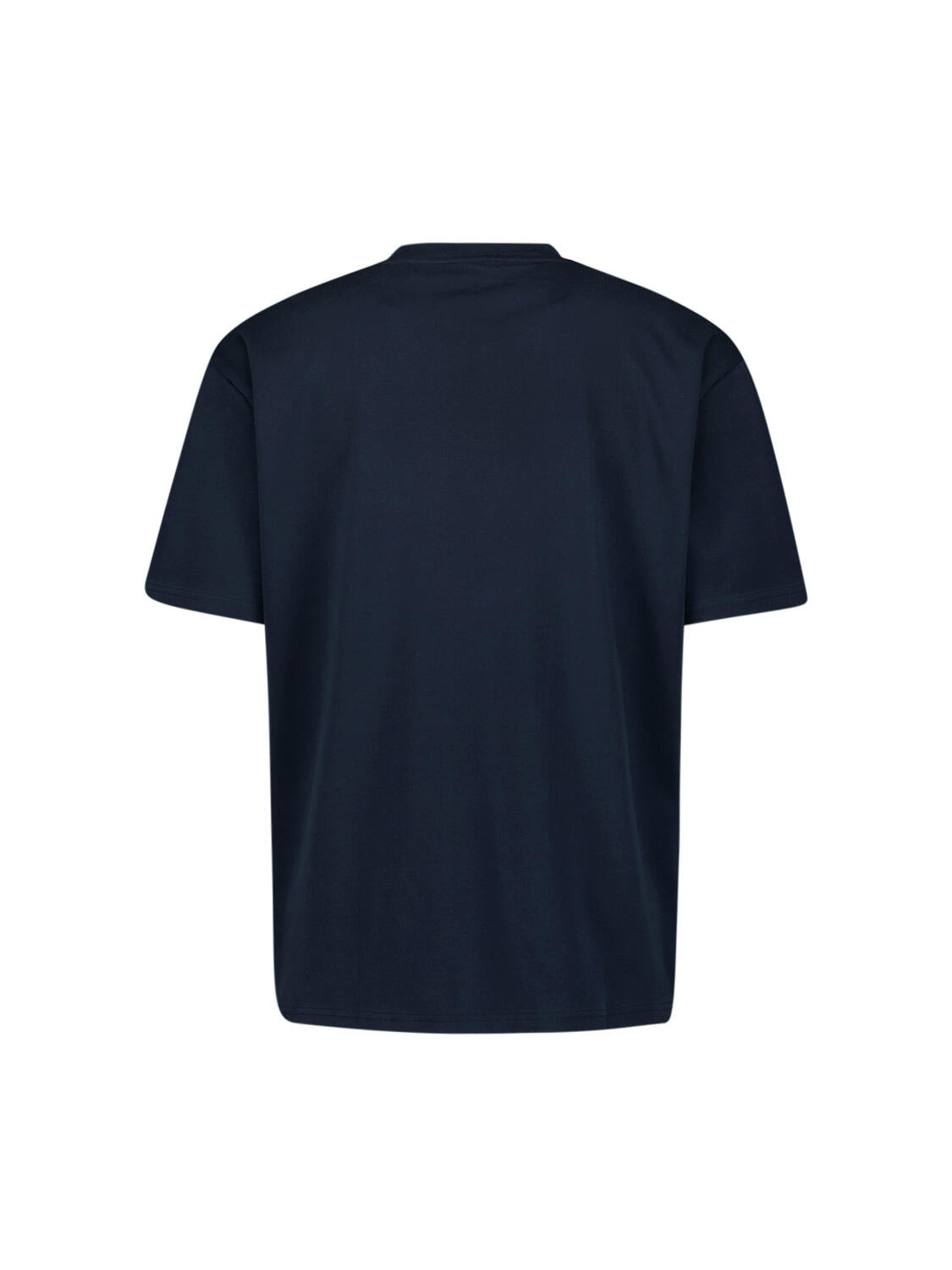 T-Shirt aus Baumwolle - 096-Deep Blue - Blau