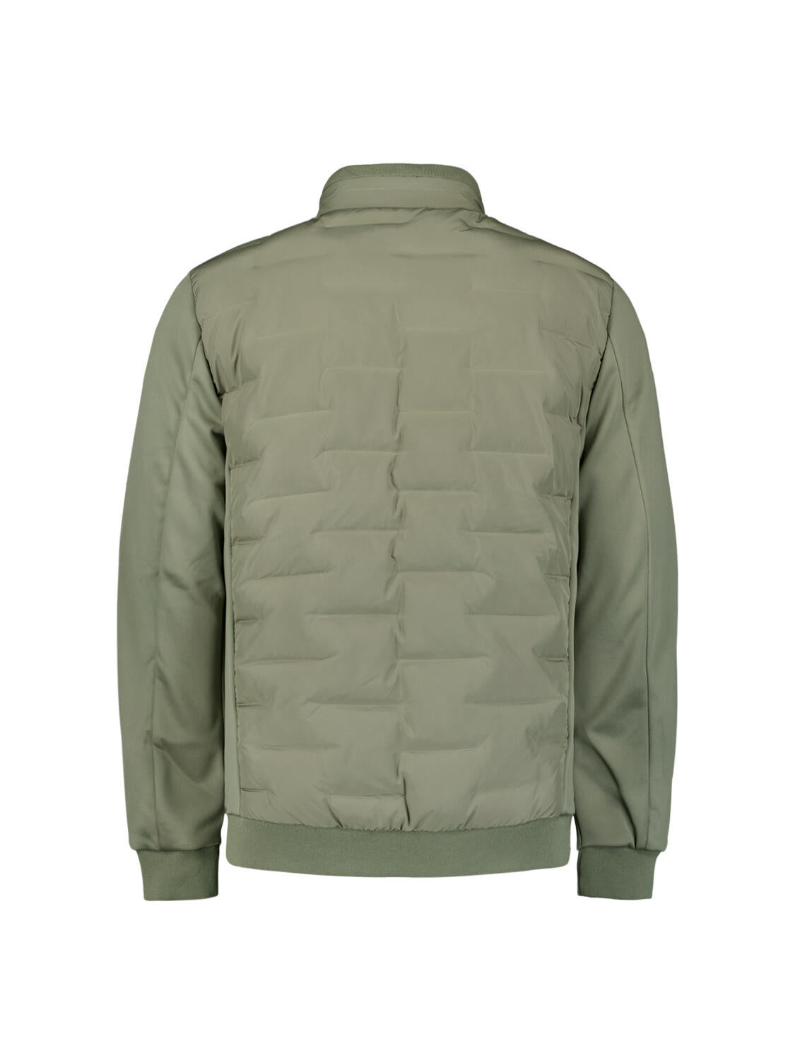 Hybrid-Jacke mit Stehkragen - 177-Light Army - Grün