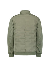 Hybrid-Jacke mit Stehkragen - 177-Light Army - Grün