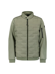 Hybrid-Jacke mit Stehkragen - 177-Light Army - Grün