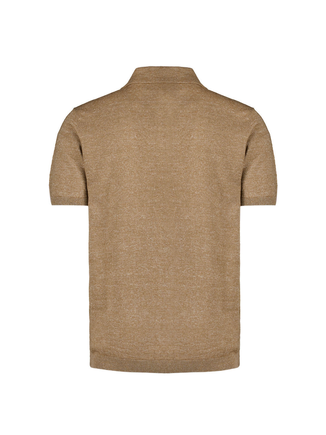 Poloshirt aus Baumwollmix - 043-Khaki - Braun