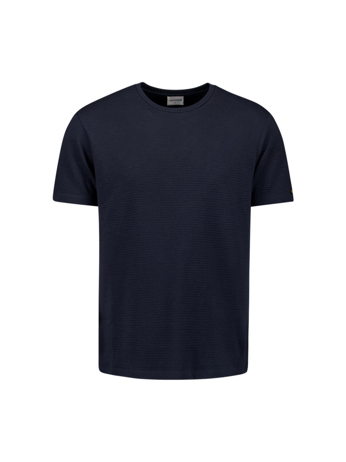 T-Shirt aus Baumwollmix - 096-Deep Blue - Blau
