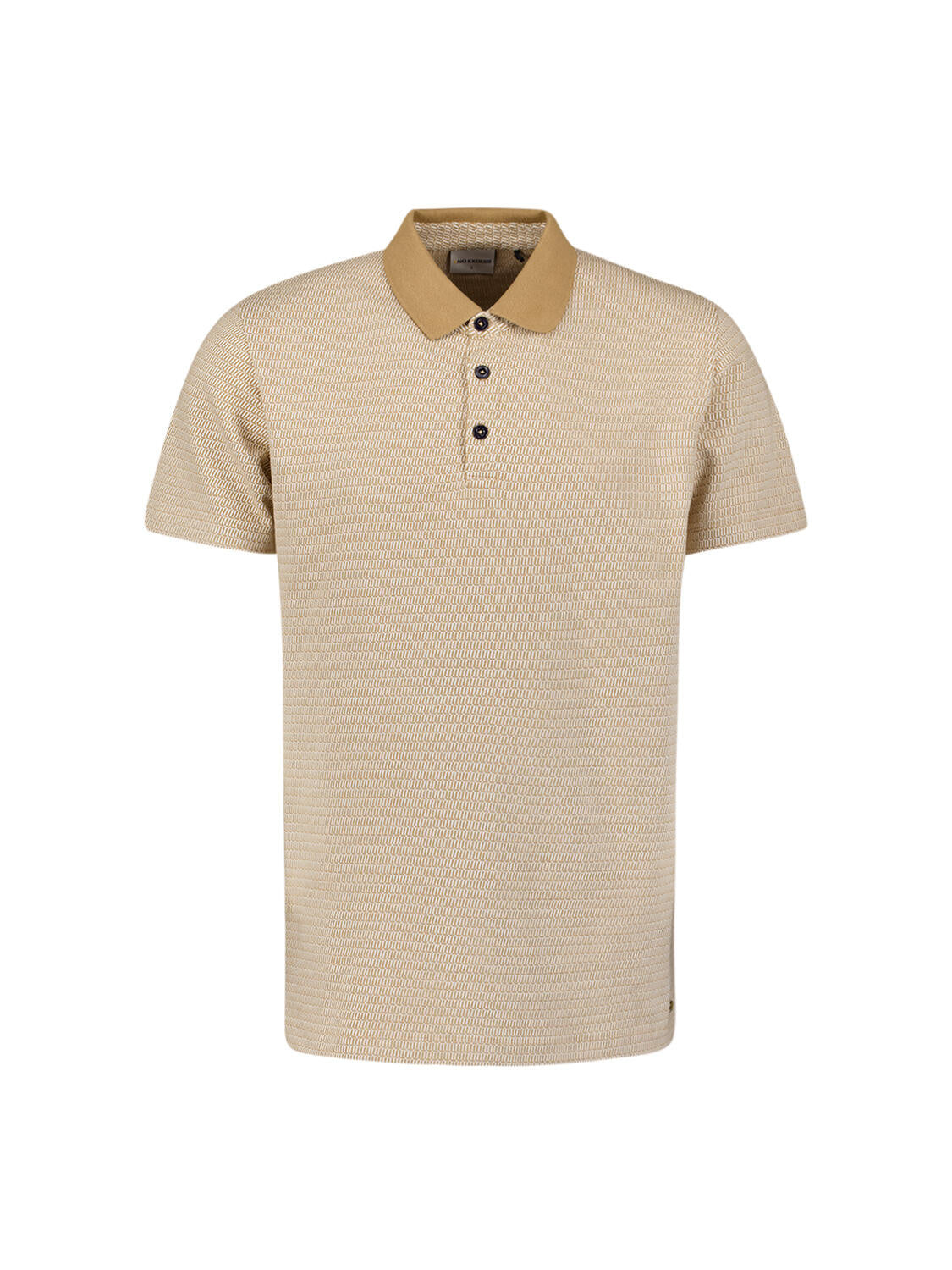 Poloshirt aus Baumwolle - 043-Khaki - Beige