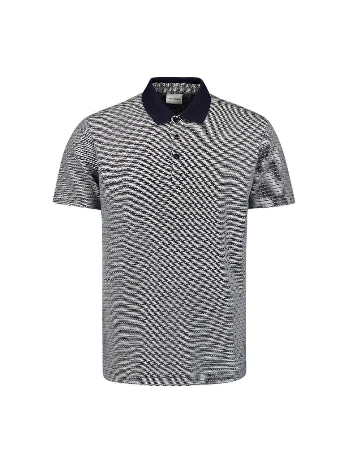 Poloshirt aus Baumwolle - 096-Deep Blue - Blau