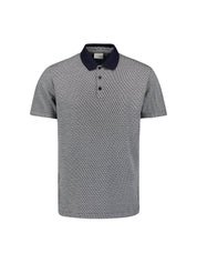 Poloshirt aus Baumwolle - 096-Deep Blue - Blau