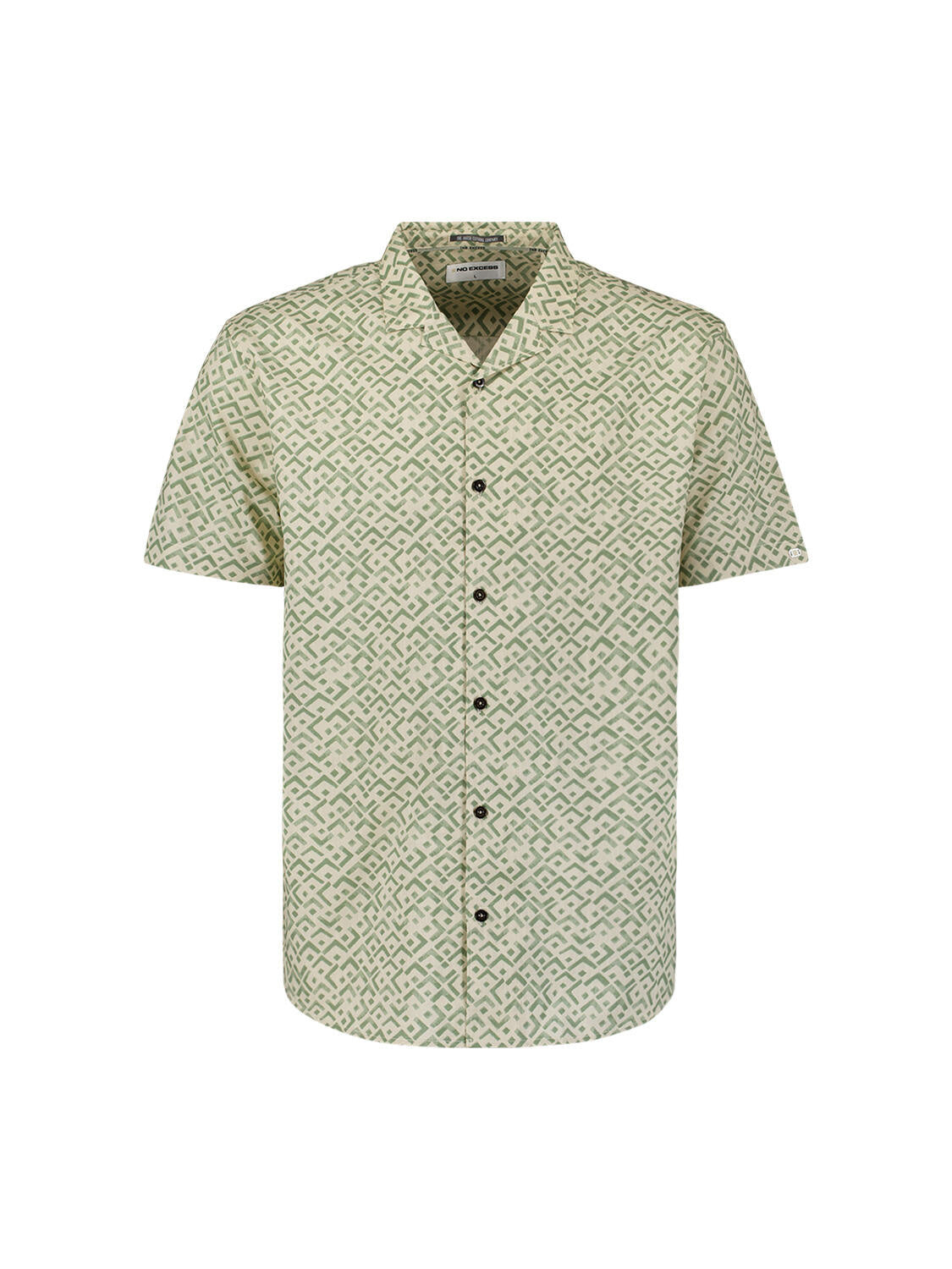 Freizeithemd Regular Fit - 050-Green - Grün