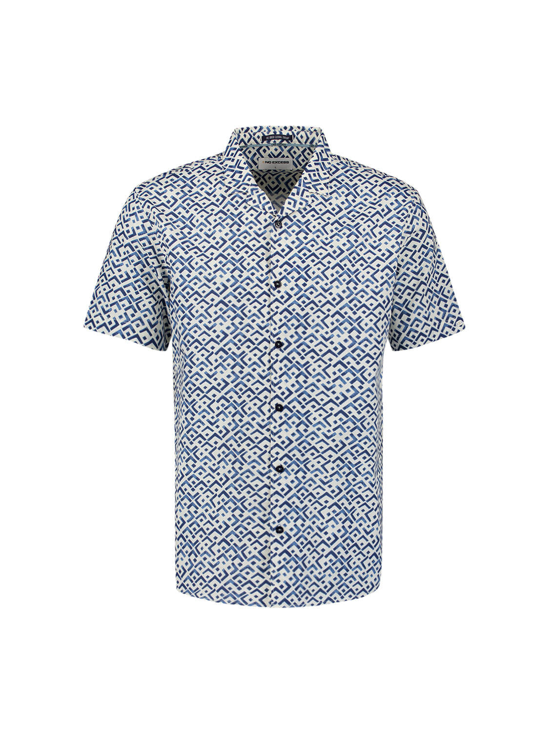 Freizeithemd Regular Fit - 136-Indigo Blue - Blau