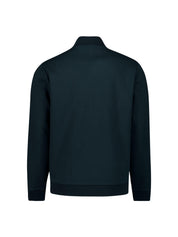 Sweatshirtjacke mit Stehkragen - 078-Night - Blau