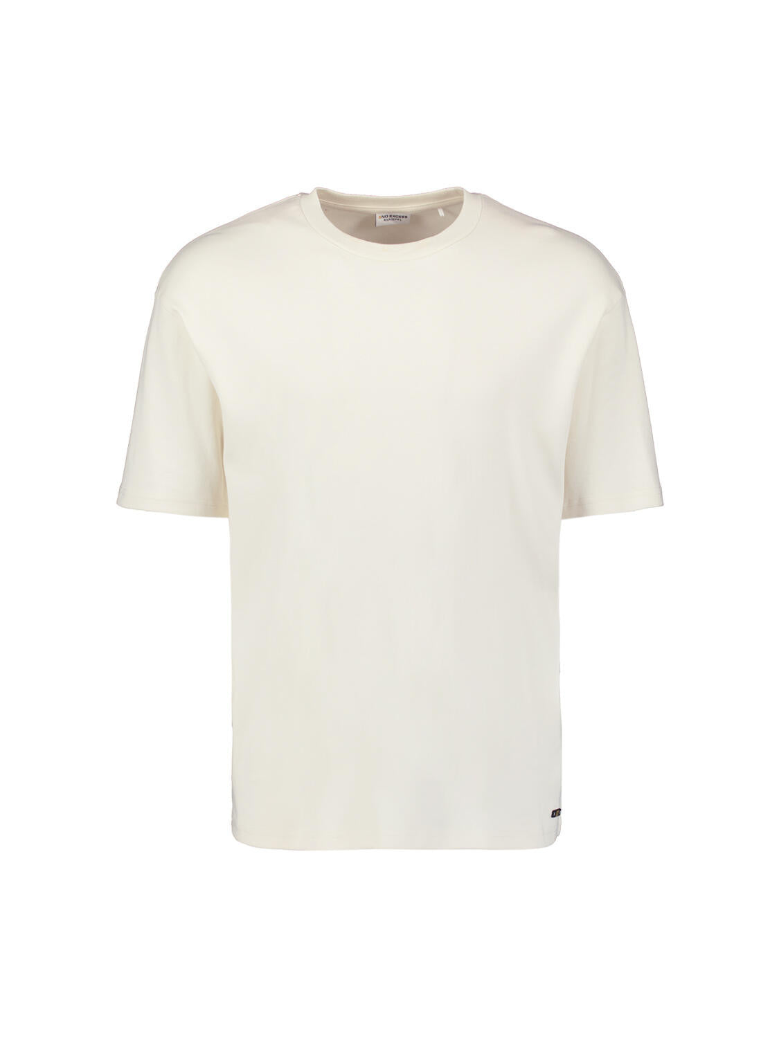 T-Shirt aus Baumwolle - 011-Offwhite - Creme