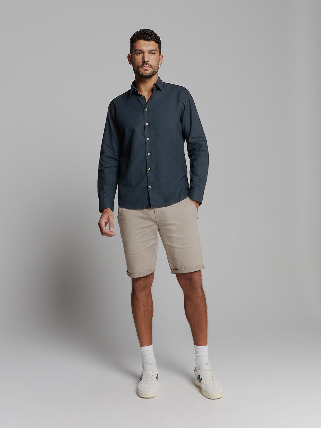 Hemd Regular Fit - 078-Night - Blau