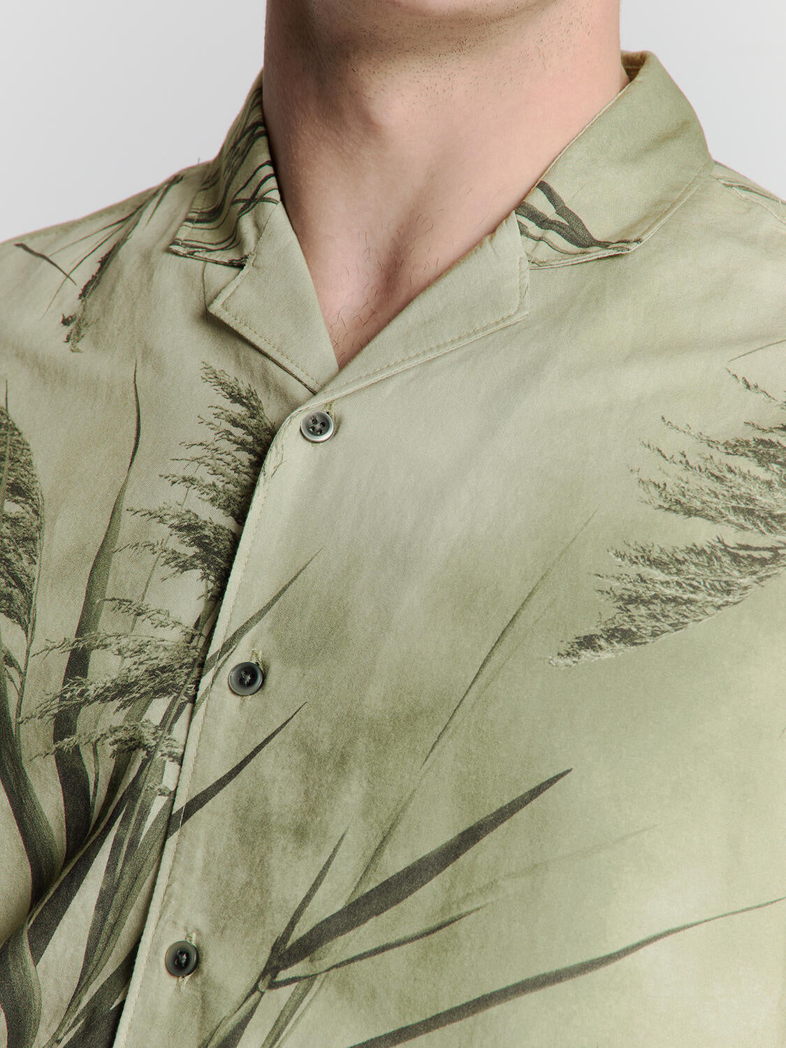 Freizeithemd gemustert Regular Fit - 058-Mint - Grün