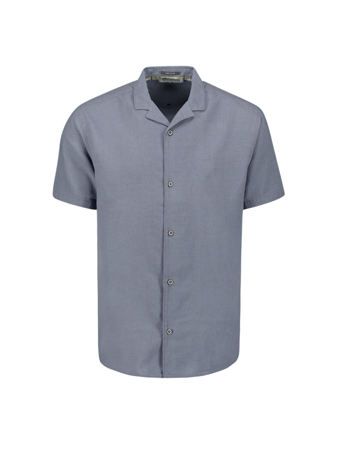 Leinenhemd Regular Fit - 137-Washed Blue - Blau