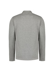 Pullover mit Polokragen - 102-Grey Melange - Grau