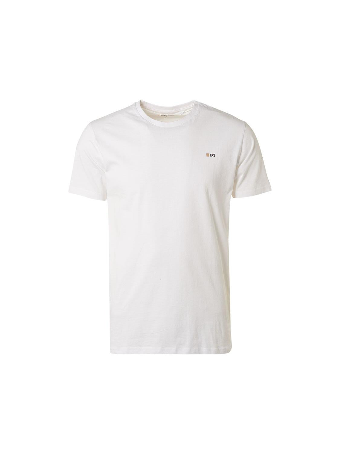 T-Shirt Rundhals - 010-White - Weiß
