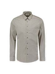 Hemd Regular Fit - 010-White - Beige