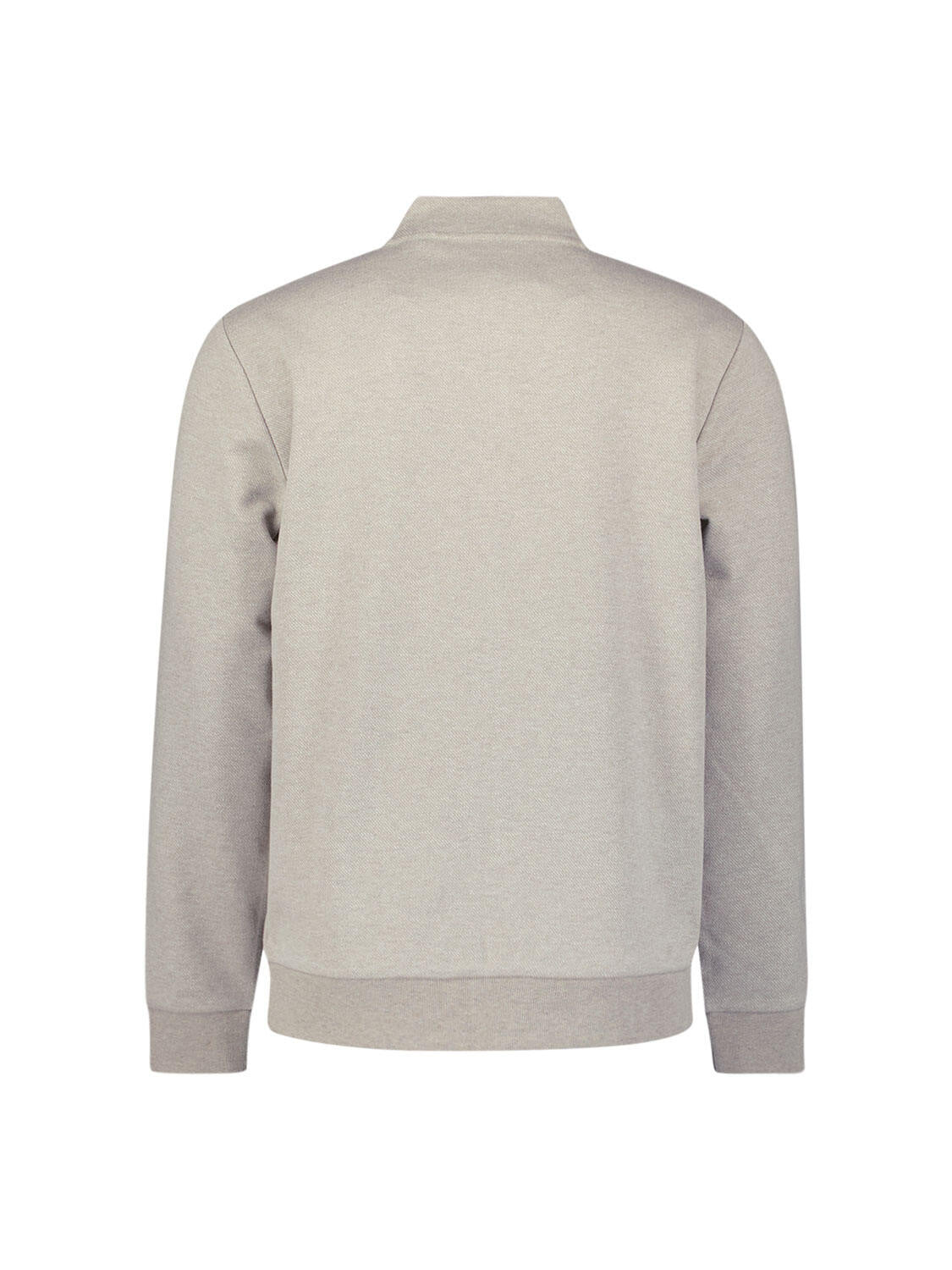 Sweatjacke aus Twillstoff - 015-Sand - Beige