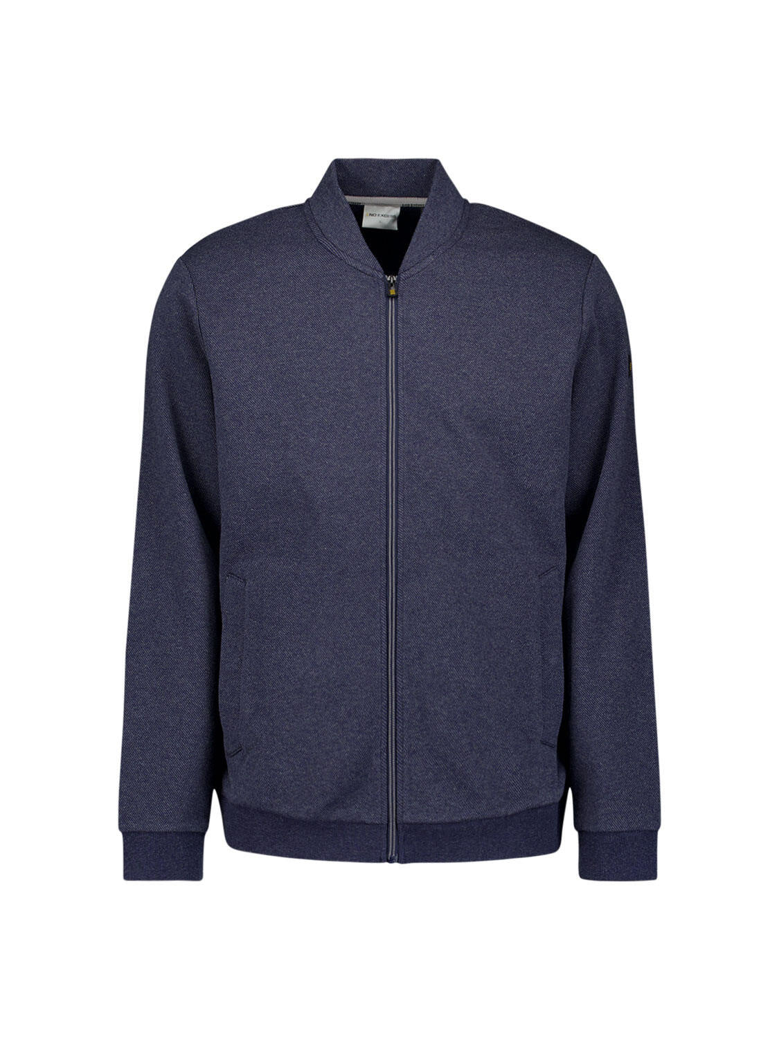 Sweatjacke aus Twillstoff - 078-Night - Blau