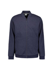 Sweatjacke aus Twillstoff - 078-Night - Blau