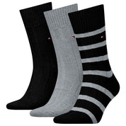 Geschenkbox 3er-Pack Socken - 002-BLACK - Schwarz
