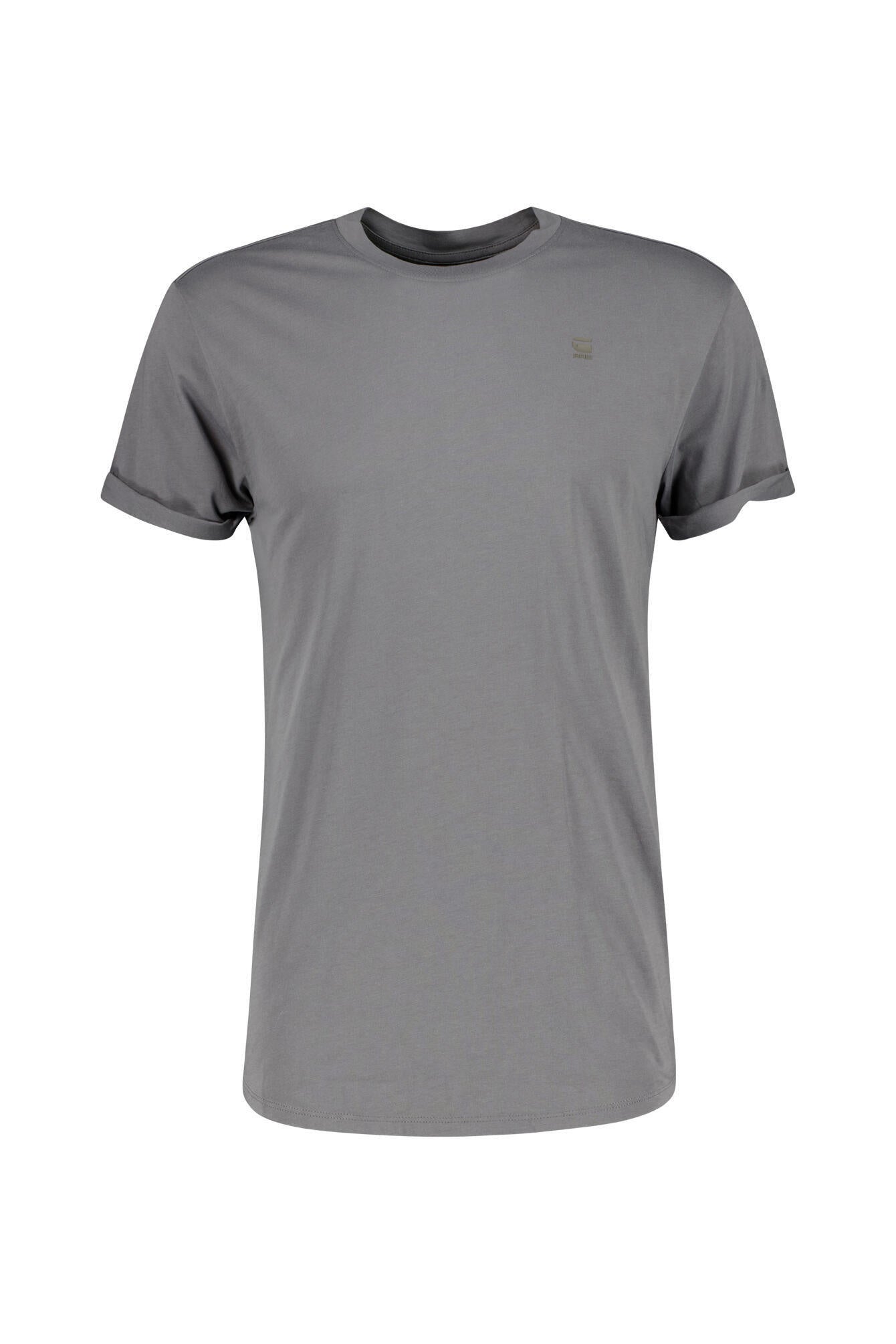 T-Shirt mit Logo - 1468-granite - Grau