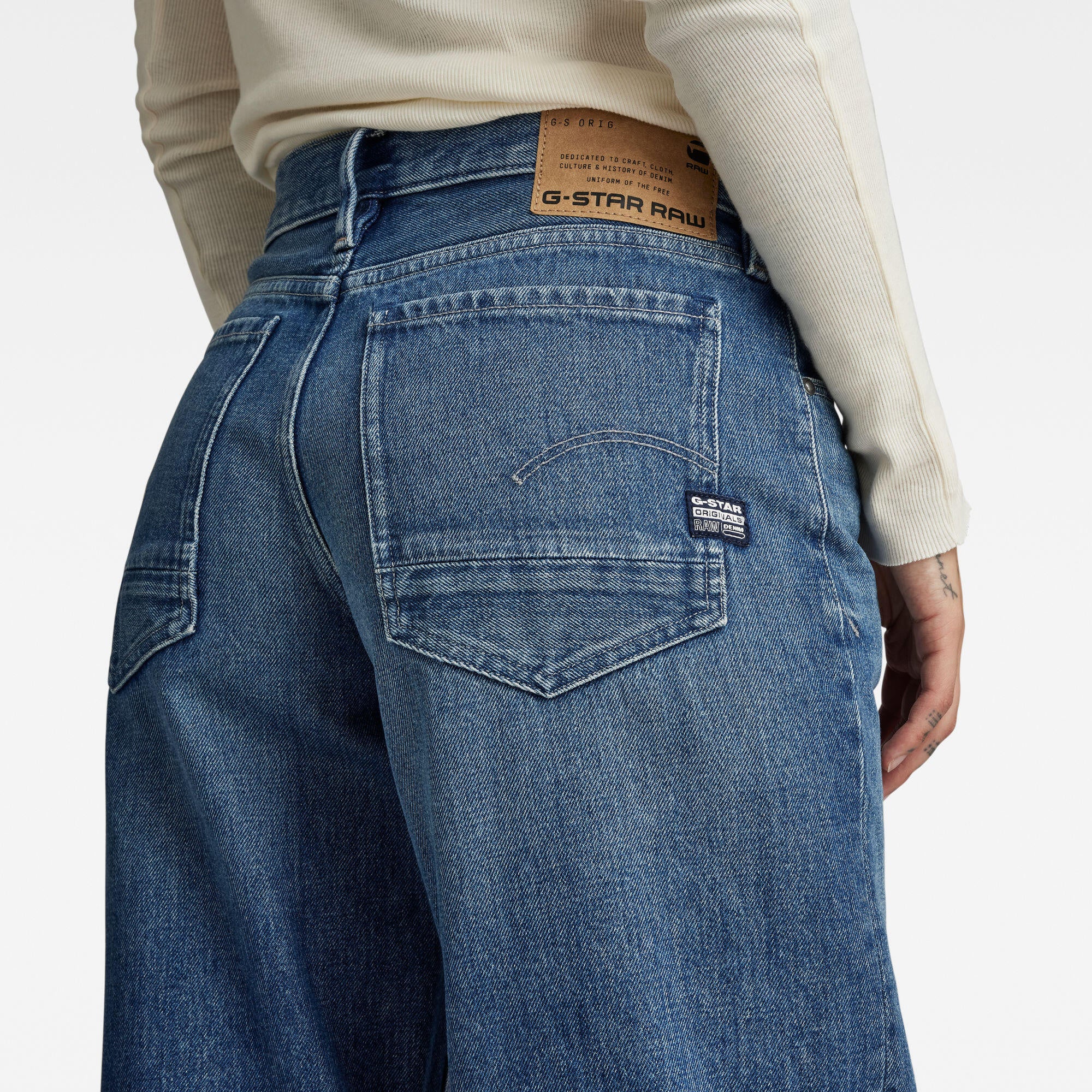 Jeans JUDEE Loose Fit - D331-faded harbor - Blau