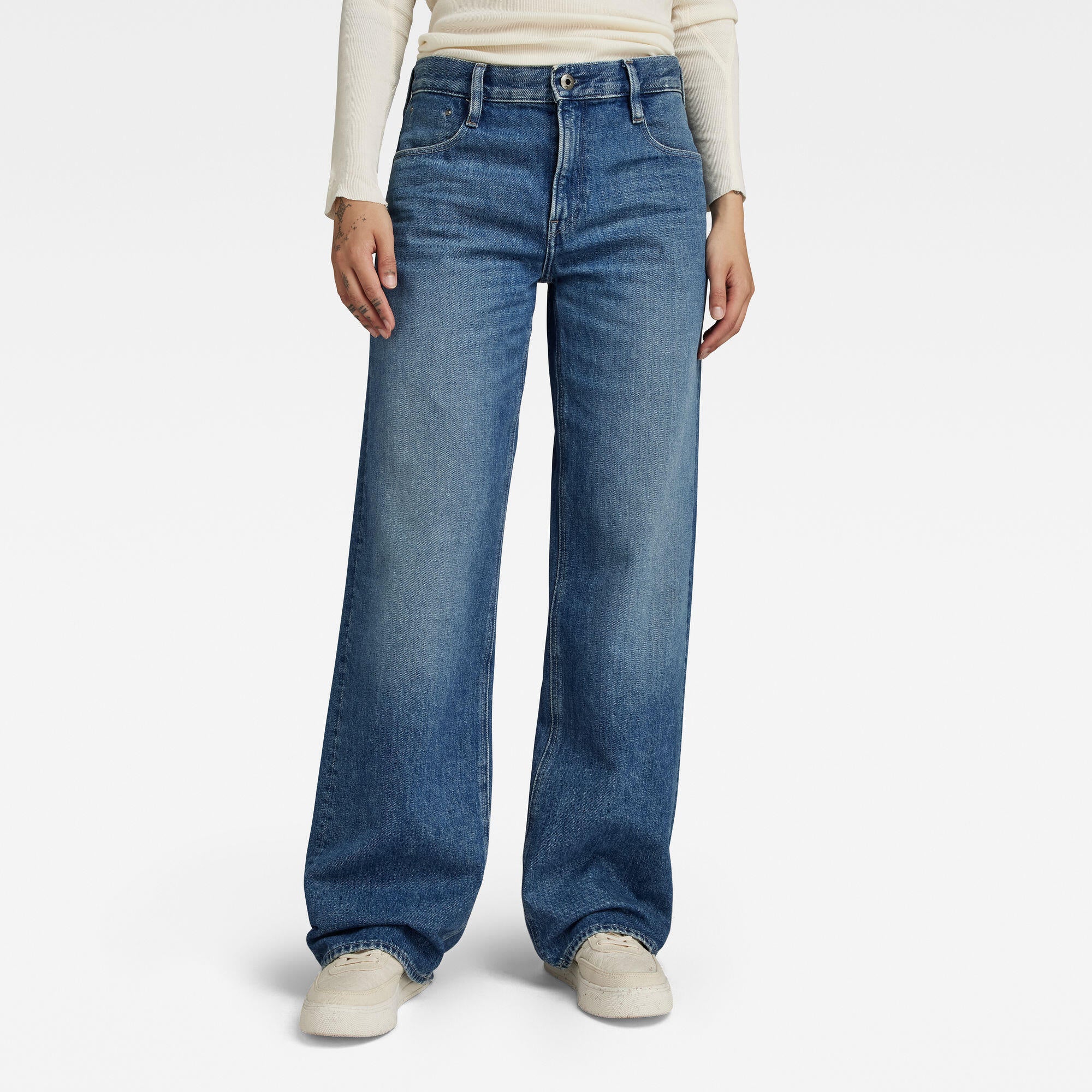 Jeans JUDEE Loose Fit - D331-faded harbor - Blau
