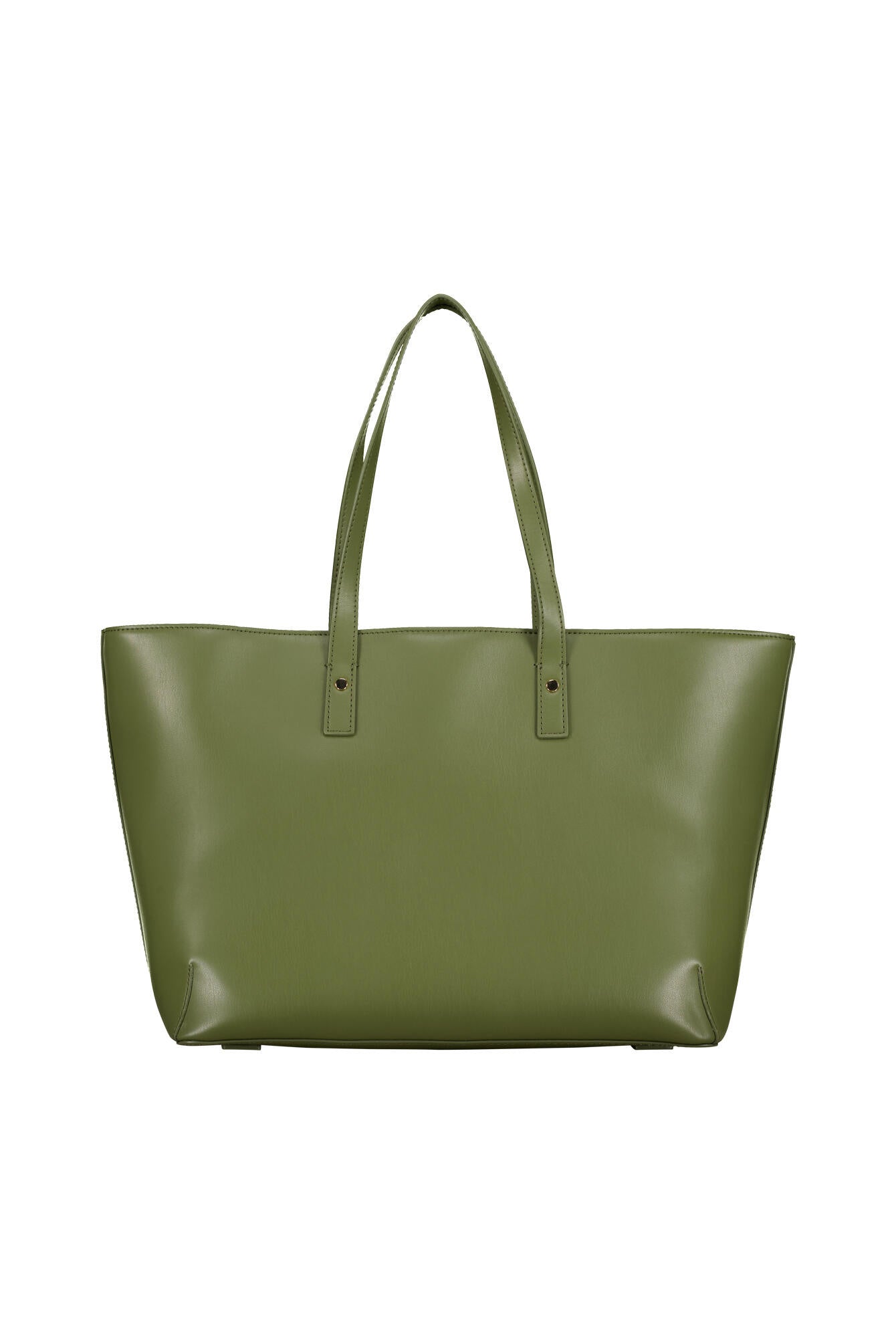 Shopper mit Logo-Emblem - MSH-GREEN - Grün