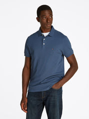 Poloshirt Slim Fit aus Baumwolle - DBZ-BLUE - Blau