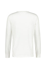 Langarmshirt - YBR-WHITE - Weiß